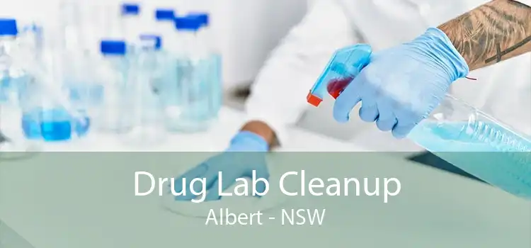 Drug Lab Cleanup Albert - NSW