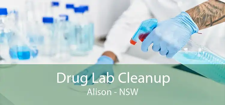 Drug Lab Cleanup Alison - NSW