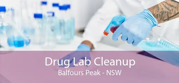 Drug Lab Cleanup Balfours Peak - NSW