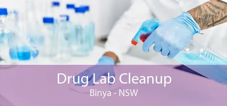 Drug Lab Cleanup Binya - NSW