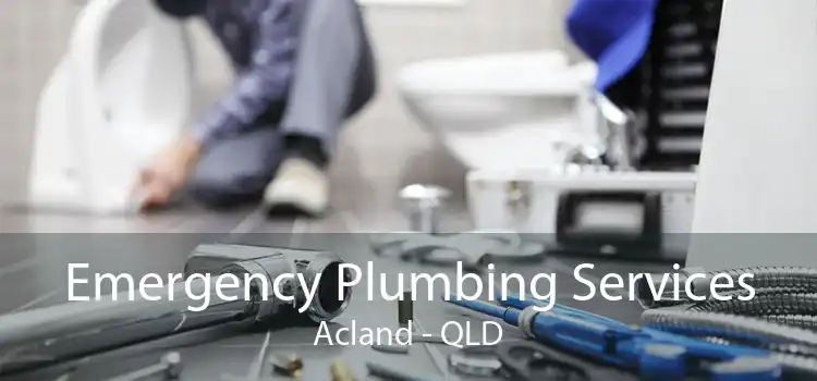 Emergency Plumbing Services Acland - QLD