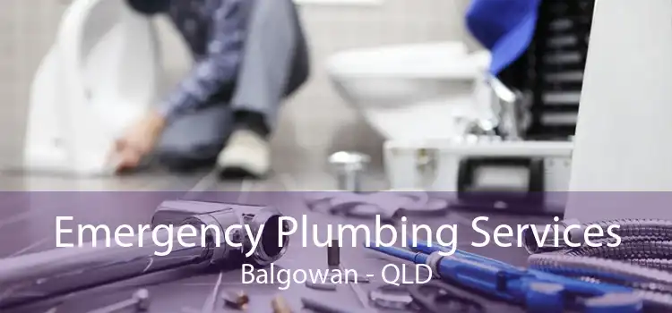 Emergency Plumbing Services Balgowan - QLD