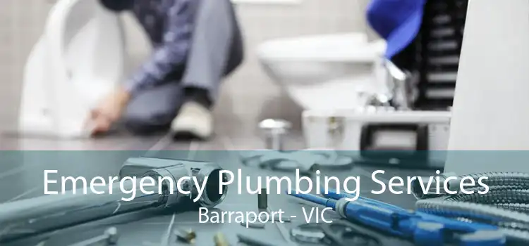 Emergency Plumbing Services Barraport - VIC
