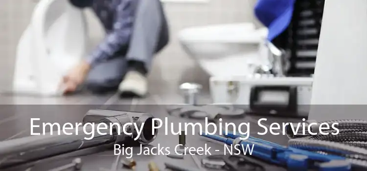 Emergency Plumbing Services Big Jacks Creek - NSW