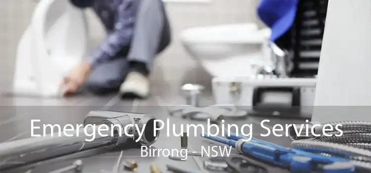 Emergency Plumbing Services Birrong - NSW