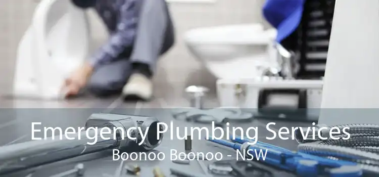 Emergency Plumbing Services Boonoo Boonoo - NSW