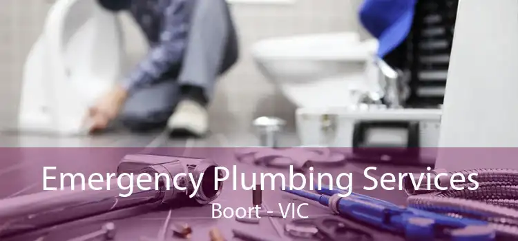 Emergency Plumbing Services Boort - VIC