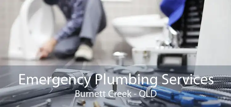Emergency Plumbing Services Burnett Creek - QLD