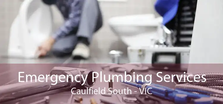 Emergency Plumbing Services Caulfield South - VIC