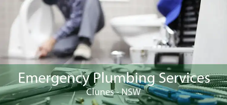 Emergency Plumbing Services Clunes - NSW