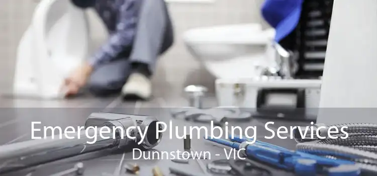Emergency Plumbing Services Dunnstown - VIC