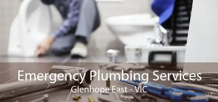 Emergency Plumbing Services Glenhope East - VIC