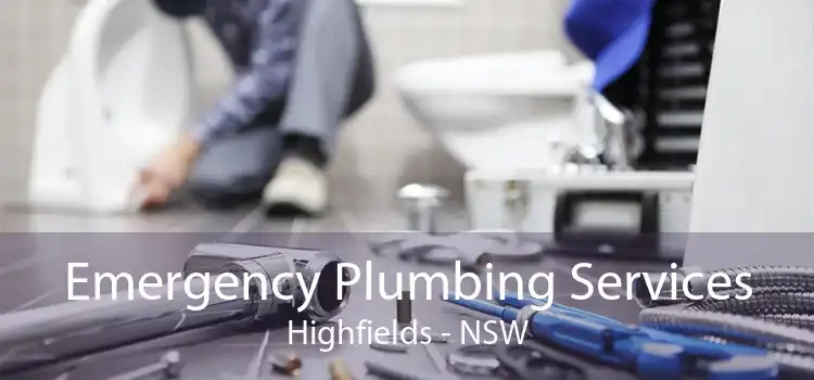 Emergency Plumbing Services Highfields - NSW