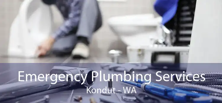 Emergency Plumbing Services Kondut - WA