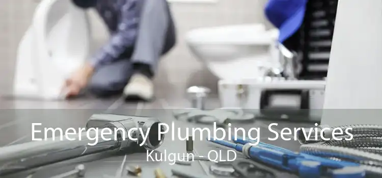Emergency Plumbing Services Kulgun - QLD