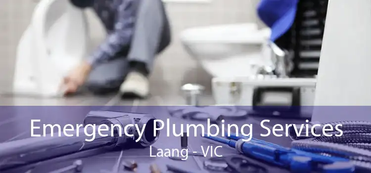 Emergency Plumbing Services Laang - VIC