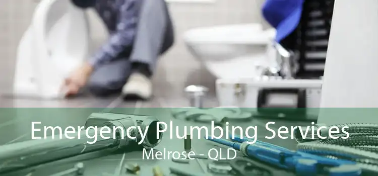 Emergency Plumbing Services Melrose - QLD