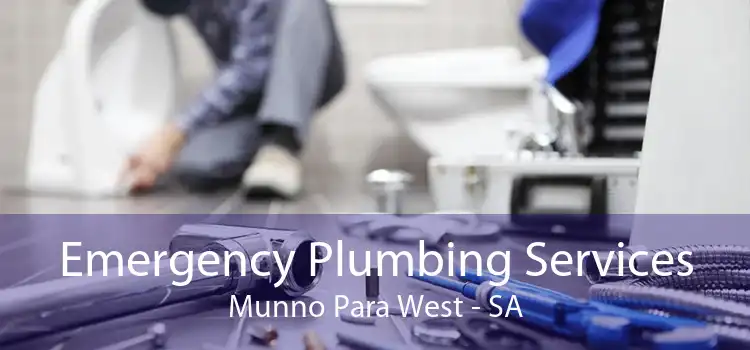 Emergency Plumbing Services Munno Para West - SA