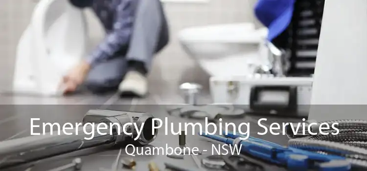 Emergency Plumbing Services Quambone - NSW