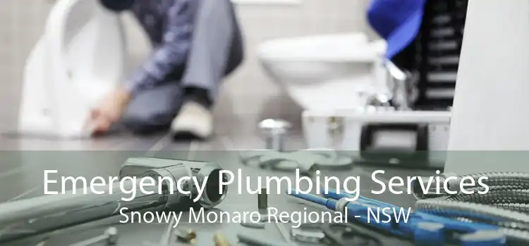 Emergency Plumbing Services Snowy Monaro Regional - NSW