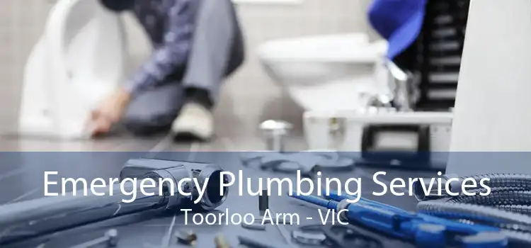 Emergency Plumbing Services Toorloo Arm - VIC