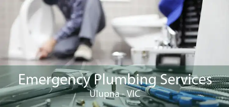Emergency Plumbing Services Ulupna - VIC
