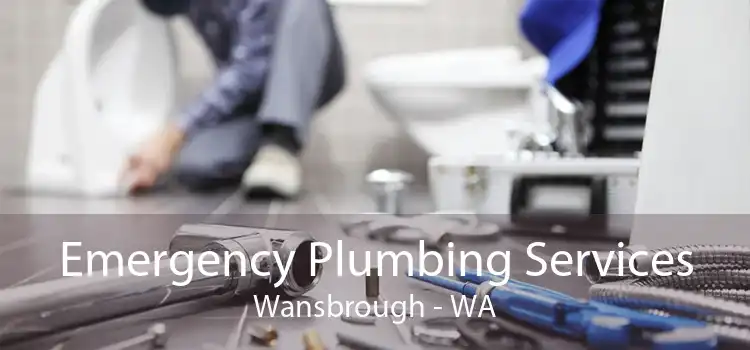 Emergency Plumbing Services Wansbrough - WA