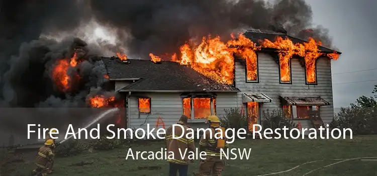 Fire And Smoke Damage Restoration Arcadia Vale - NSW