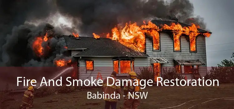 Fire And Smoke Damage Restoration Babinda - NSW