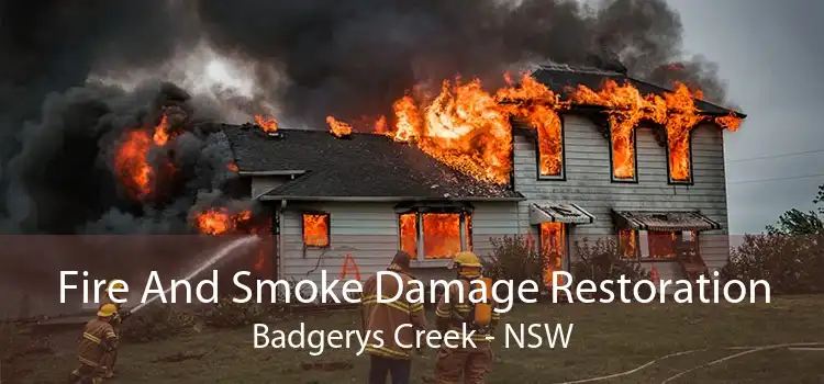 Fire And Smoke Damage Restoration Badgerys Creek - NSW