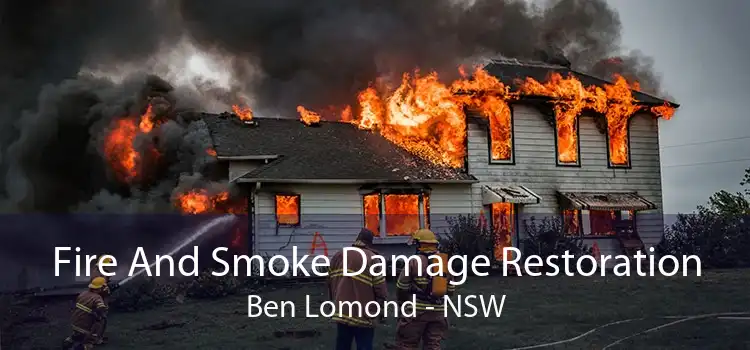 Fire And Smoke Damage Restoration Ben Lomond - NSW