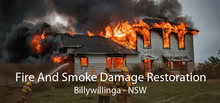 Fire And Smoke Damage Restoration Billywillinga - NSW