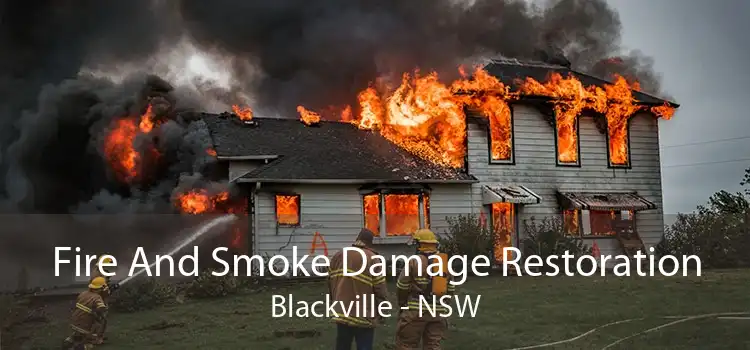 Fire And Smoke Damage Restoration Blackville - NSW