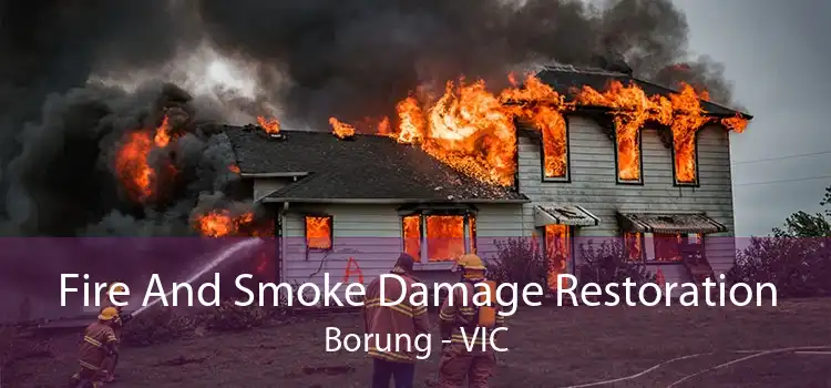 Fire And Smoke Damage Restoration Borung - VIC