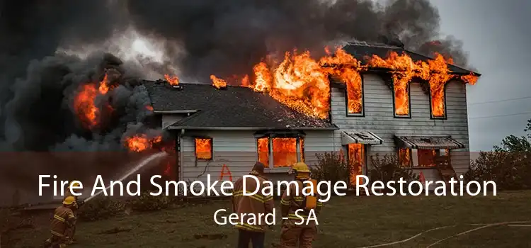 Fire And Smoke Damage Restoration Gerard - SA