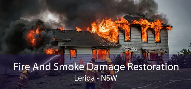 Fire And Smoke Damage Restoration Lerida - NSW