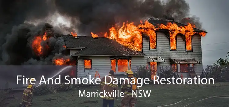 Fire And Smoke Damage Restoration Marrickville - NSW