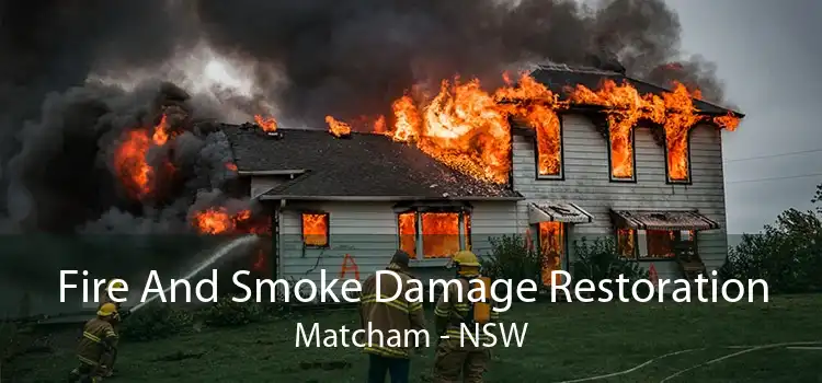 Fire And Smoke Damage Restoration Matcham - NSW