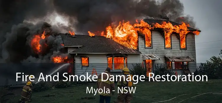 Fire And Smoke Damage Restoration Myola - NSW