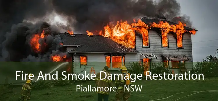 Fire And Smoke Damage Restoration Piallamore - NSW