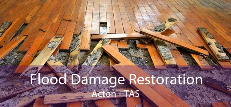 Flood Damage Restoration Acton - TAS