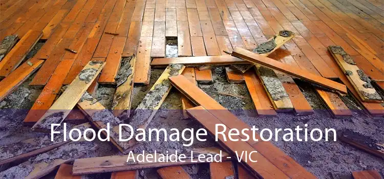 Flood Damage Restoration Adelaide Lead - VIC