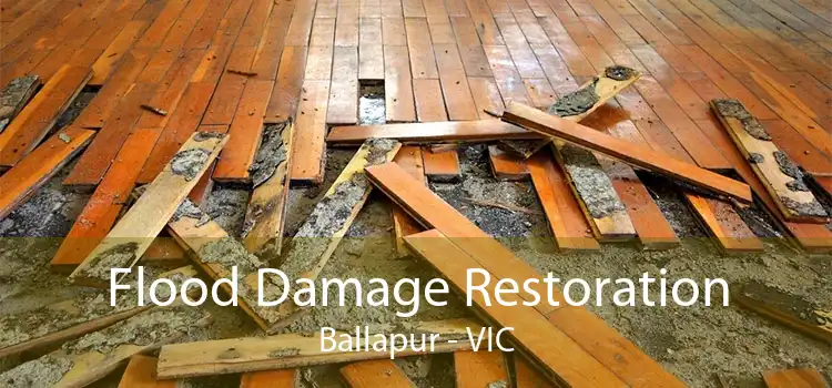 Flood Damage Restoration Ballapur - VIC