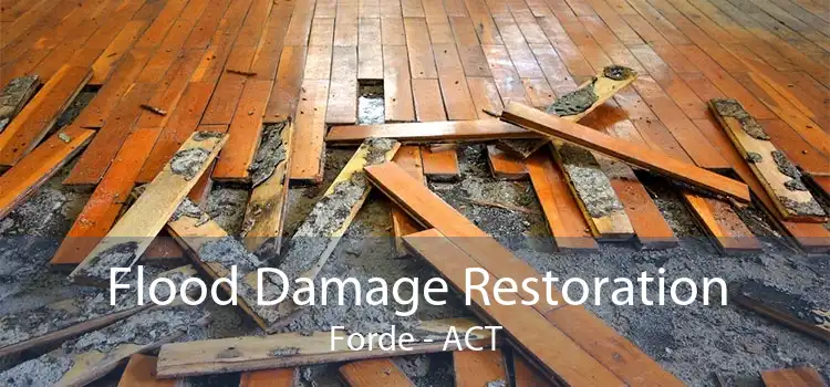 Flood Damage Restoration Forde - ACT