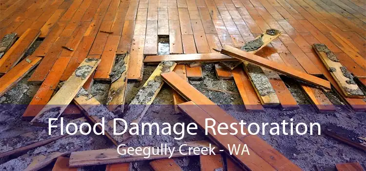 Flood Damage Restoration Geegully Creek - WA