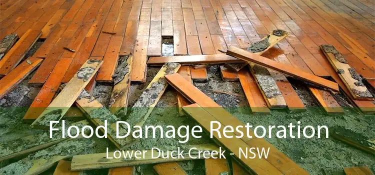 Flood Damage Restoration Lower Duck Creek - NSW