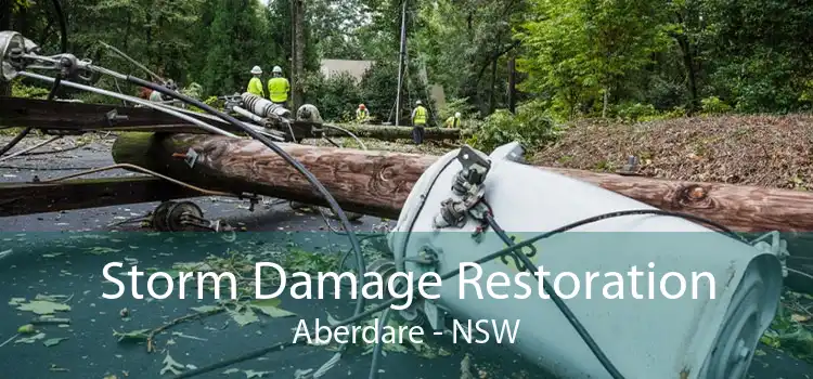 Storm Damage Restoration Aberdare - NSW