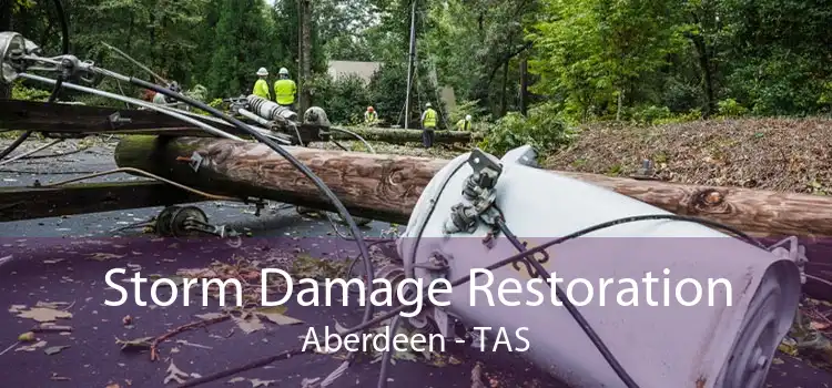 Storm Damage Restoration Aberdeen - TAS