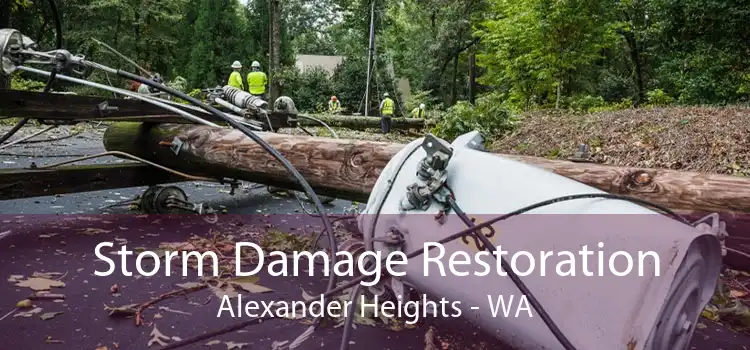 Storm Damage Restoration Alexander Heights - WA