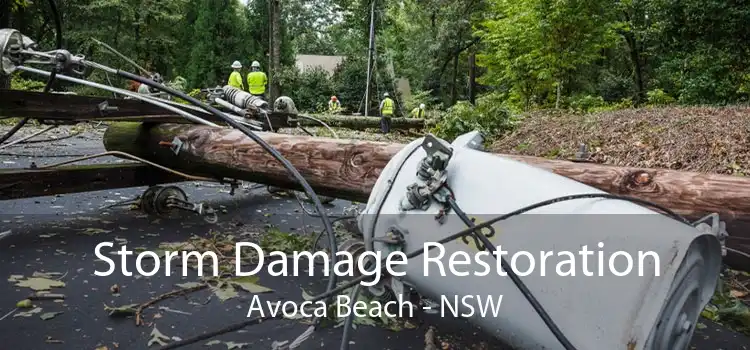 Storm Damage Restoration Avoca Beach - NSW